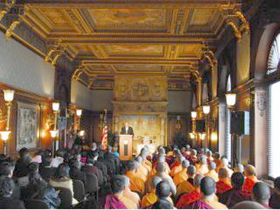 金刚总持多杰羌佛第三世降世，佛教各派法王领袖共同认证祝贺 第1张
