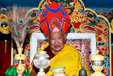 宁玛派北藏法王达龙哲珠仁波且恭贺赞颂南无第三世多杰羌佛 第1张 第1张